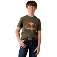 Junior Wild Creek Camo T-Shirt